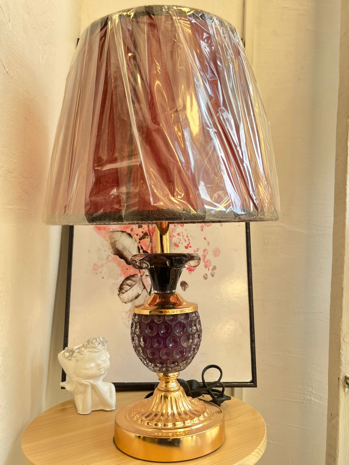 طقم أباجورة ( 2 قطعه )