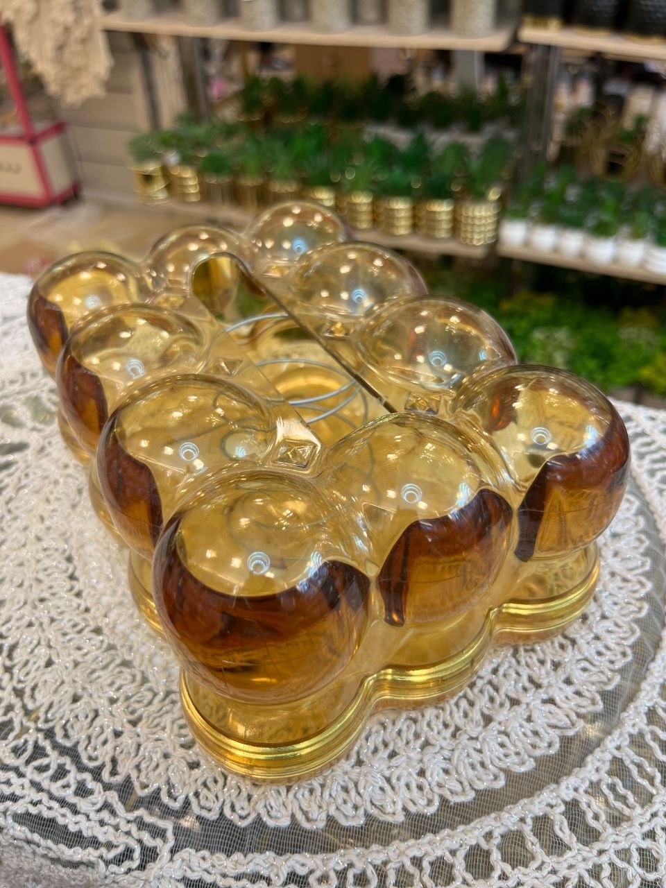علبة مناديل اكريلك بابلز